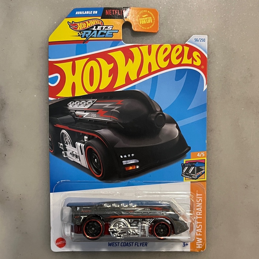 Hot Wheels HW Fast Transit - Black and Red